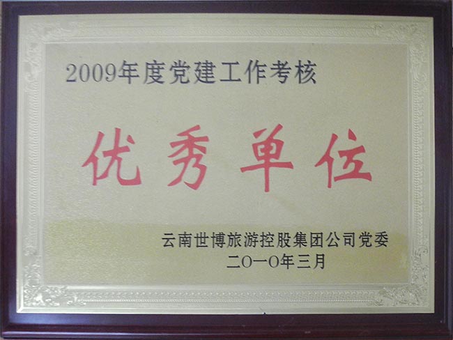 31-2009年黨建工作優(yōu)秀單位