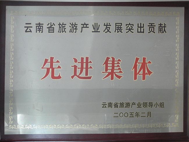 6-2005年省旅游產(chǎn)業(yè)突出貢獻(xiàn)先進(jìn)集體