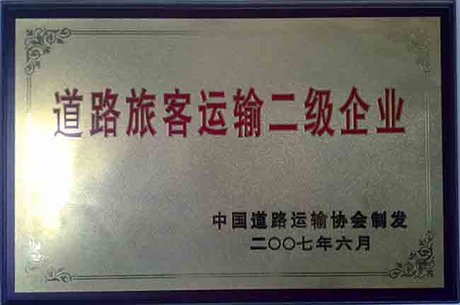 8-2007年道路運(yùn)輸二級企業(yè)